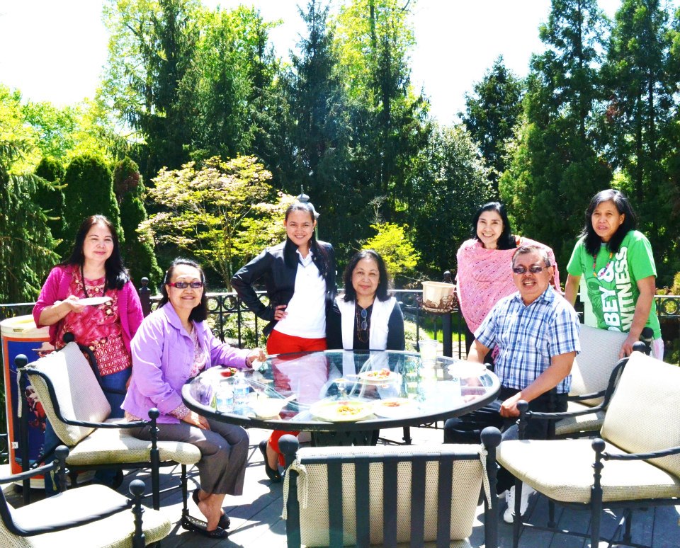 Couples for Christ community gathering.