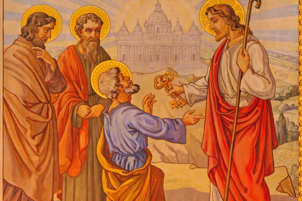 Saint Peter and the Key to Heaven